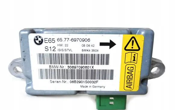 BMW 7 E65 E66 Airbag control unit/module 306D3