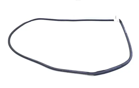 Rubber seal rear door