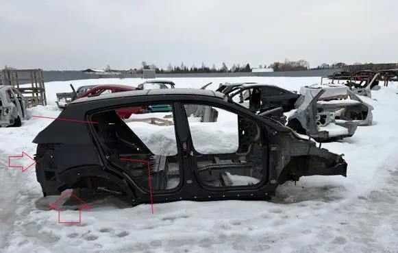 KIA Sportage Rear quarter panel 