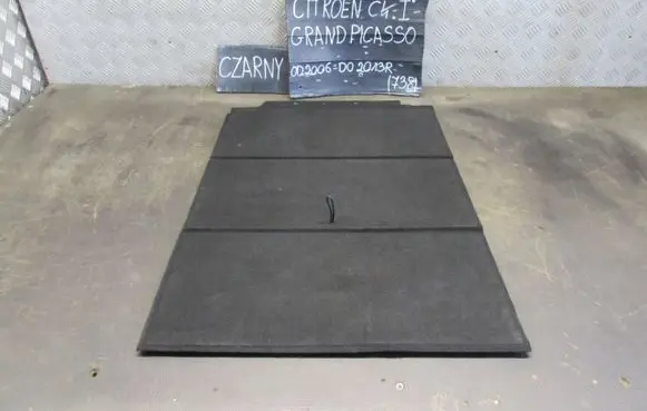 Citroen C4 Grand Picasso Rear floor carpet liner 96733229