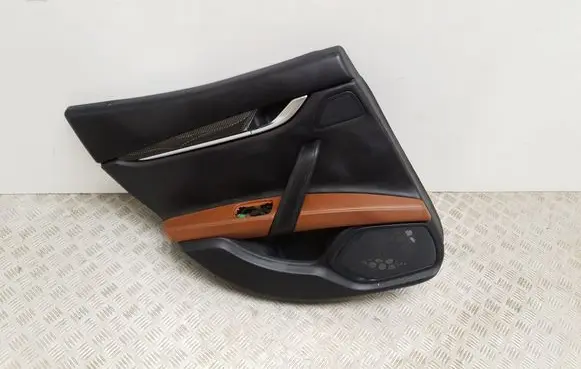 Rear door card panel trim
