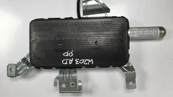 Front door airbag
