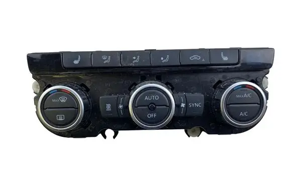 Volkswagen PASSAT B7 Interior fan control switch 3AA907044BD