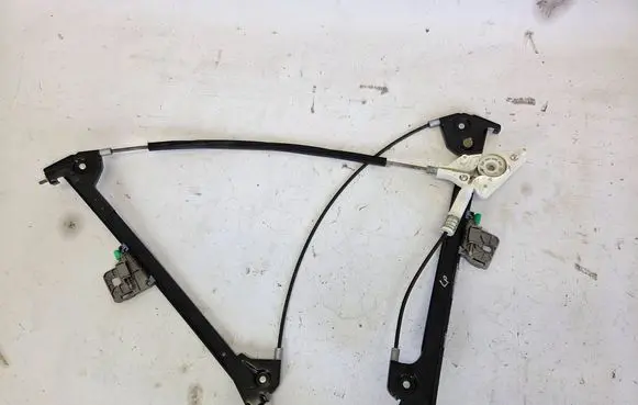 Front door window regulator with motor