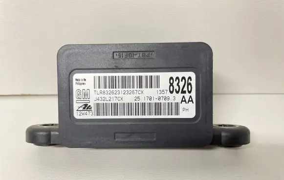 ESP acceleration yaw rate sensor