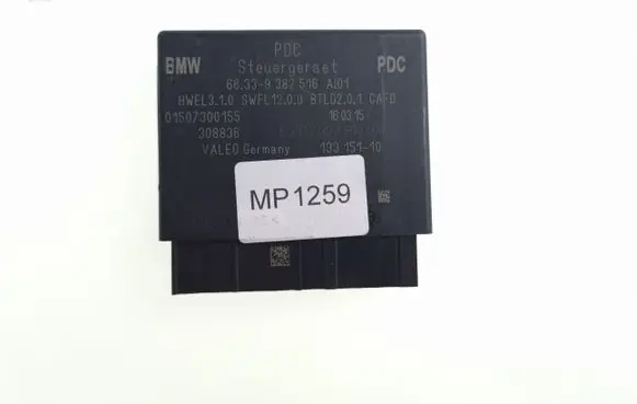 BMW X5 F15 Parking PDC control unit/module 9382516