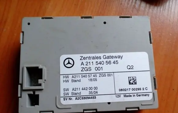 Mercedes-Benz E W211 Other control units/modules A2115405645 A2114420000