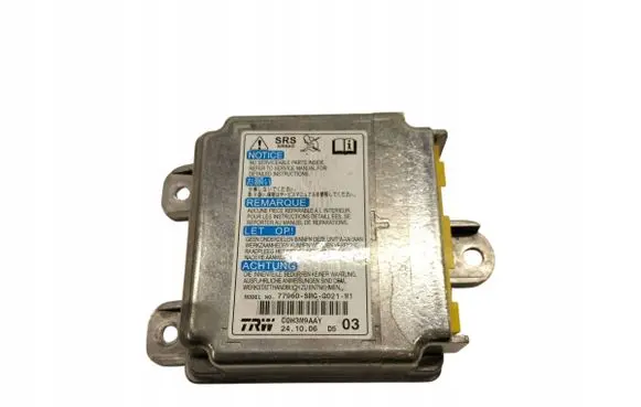 Honda Civic Airbag control unit/module 77960SMGG021M1