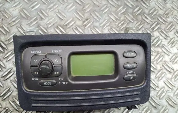 Toyota Yaris On-board computer control switch 