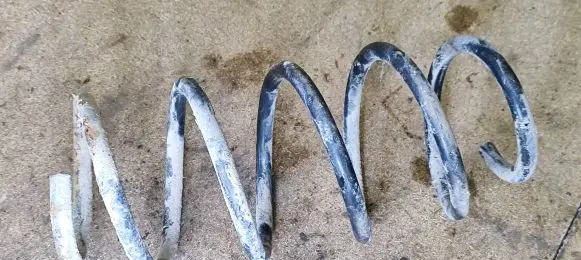 Opel Corsa C Front coil spring