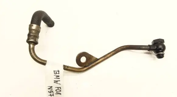 BMW 7 F01 F02 F03 F04 Turbo turbocharger oiling pipe/hose 7808011