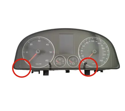 Volkswagen Touran I Speedometer (instrument cluster) 1T0920872F V0011000 VWZ7Z0F4112815