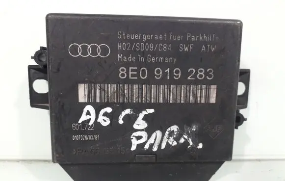 Audi A6 S6 C5 4B Parking PDC control unit/module 8E0919283