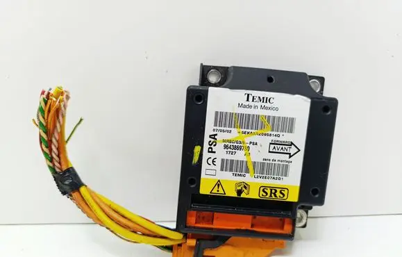 Peugeot 607 Airbag control unit/module 9643869780