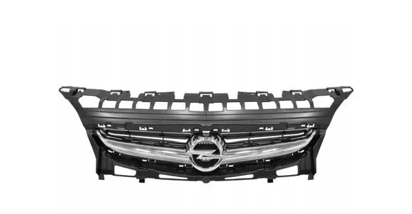 Opel Astra J Front bumper upper radiator grill 13387218