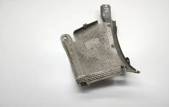 Heat shield in engine bay