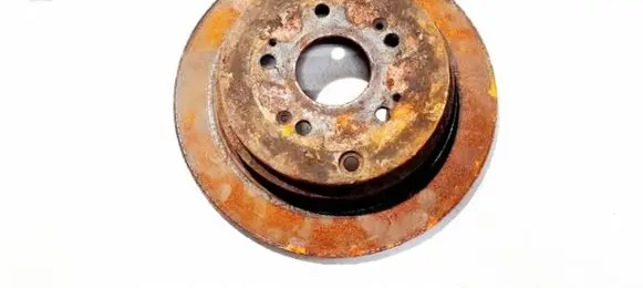 Honda CR-V Rear brake disc neventiliuojamas