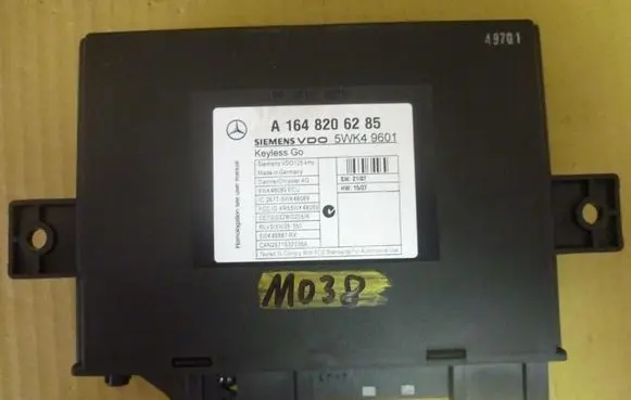 Mercedes-Benz ML W164 Keyless (KESSY) go control unit/module A1648206285 AC013