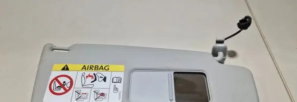 Volkswagen Polo V 6R Sun visor