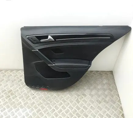 Volkswagen Golf VII Rear door card panel trim 5G6867212 5G4868074C
