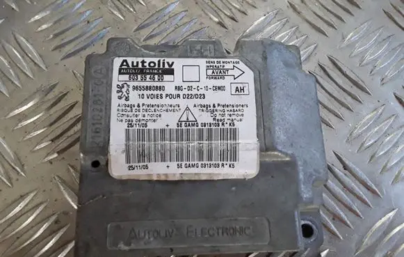 Peugeot 407 Airbag control unit/module 603554600 9655880880 216102810