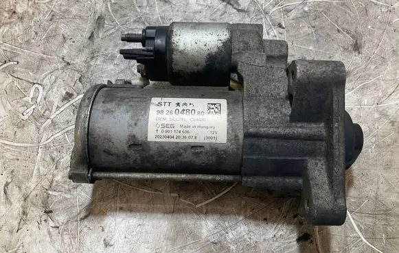 Peugeot Boxer Starter motor 9826048080 20230404 0001174636