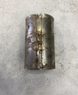 Volkswagen Golf V Muffler pipe connector clamp 