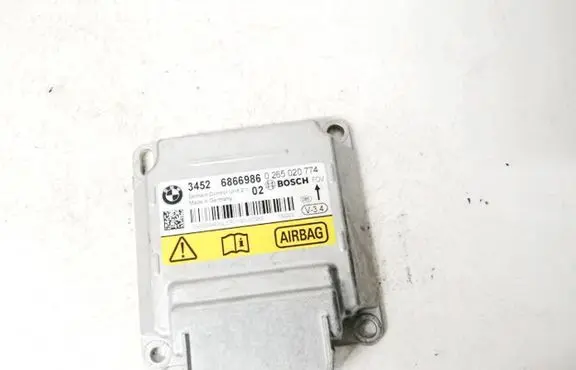 BMW 5 GT F07 Airbag control unit/module 34526866986 0265020774