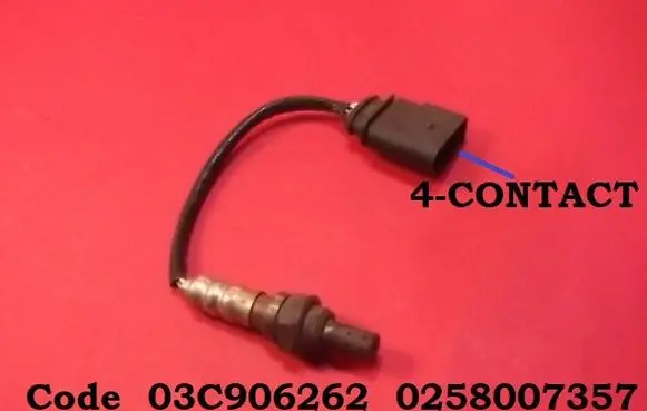 Seat Alhambra (Mk1) Lambda probe sensor 03C906262 0258007357