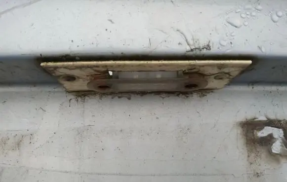 Seat Ibiza III (6L) Number plate light pilkas