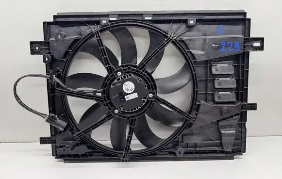 Peugeot Expert Electric radiator cooling fan 9834296080