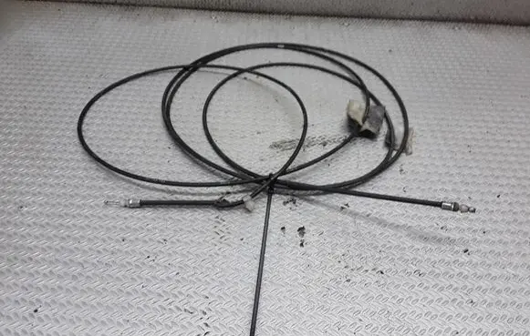 Mitsubishi Lancer X Fuel cap flap release cable 