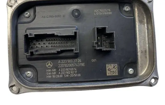 Mercedes-Benz S W223 LED ballast control module A2239002726