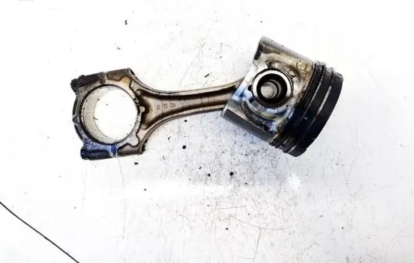 Piston with connecting rod