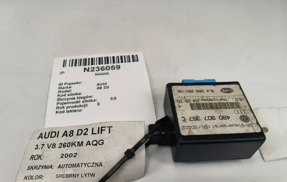 Audi A8 S8 D3 4E Light module LCM 5LA00808106 4B0907357C