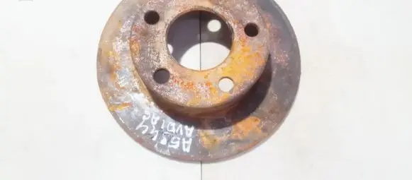 Audi A6 S6 C5 4B Rear brake disc neventiliuojamas
