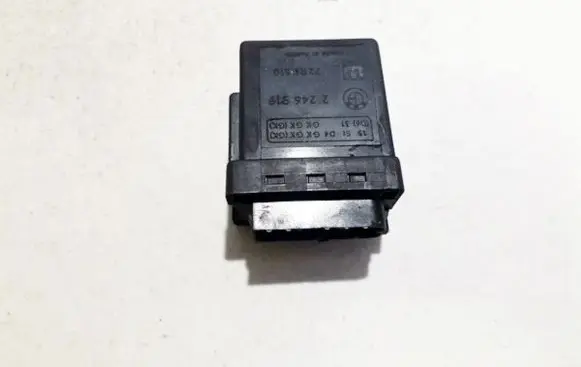BMW X5 E53 Glow plug pre-heat relay 2246919 72rb510