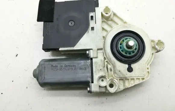 Front door window regulator motor