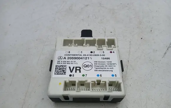 Mercedes-Benz C W205 Door central lock control unit/module A2059004121