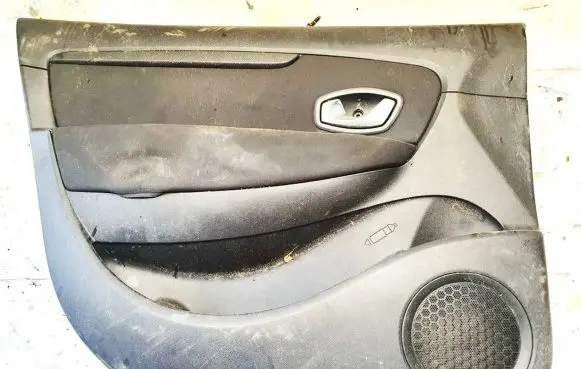 Renault Scenic III - Grand scenic III Rear door card panel trim 156043972
