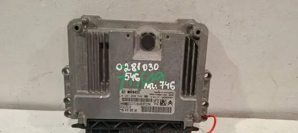 Peugeot Partner Engine control unit/module 0281030546 9807885980 9666729580