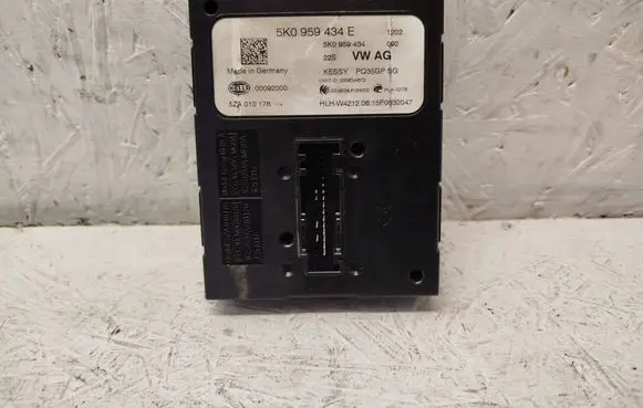 Volkswagen Tiguan Keyless (KESSY) go control unit/module 5K0959434E 00092000 5K0959434