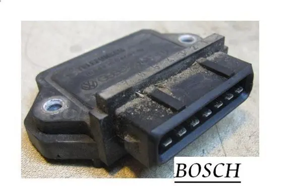 Volkswagen Golf III Ignition amplifier control unit 0227100137 0227100103