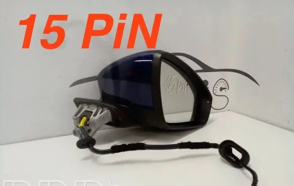Audi Q4 Sportback e-tron Front door electric wing mirror 89C857502F