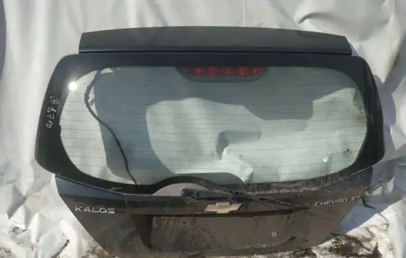 Chevrolet Kalos Tailgate/trunk/boot lid juodas