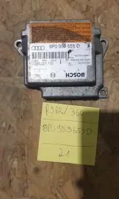 Audi A3 S3 8P Airbag control unit/module 8P0959655D