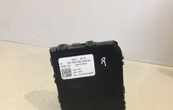 Volkswagen Touran I Steering angle sensor 1K0953549BC