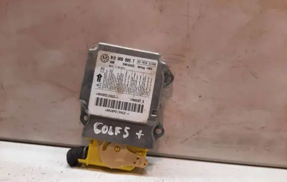 Volkswagen Golf Plus Airbag control unit/module 1K0909605T 5WK43412 05H020S2300
