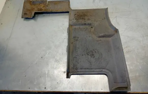 Volkswagen Crafter Front floor carpet liner 