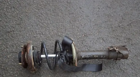 Volvo XC70 Front shock absorber with coil spring